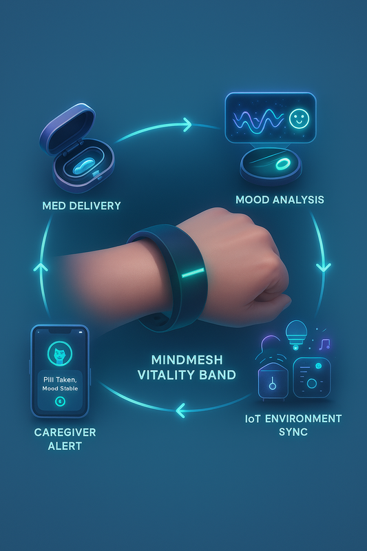 MindMesh Vitality Band Process Workflow